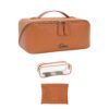 Small Makeup Bag Brown